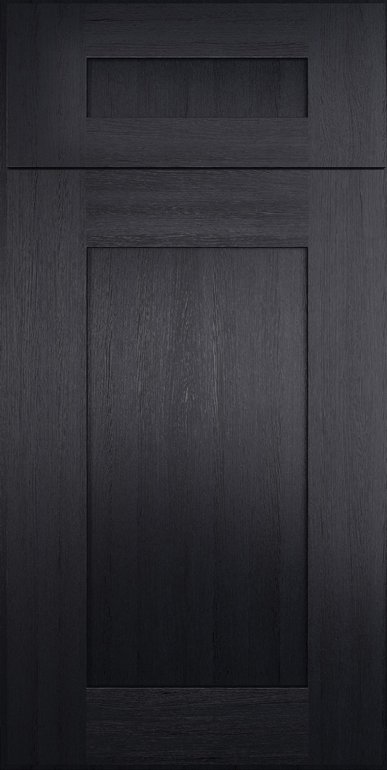 Forevermark Blaze Black Shaker cabinet door