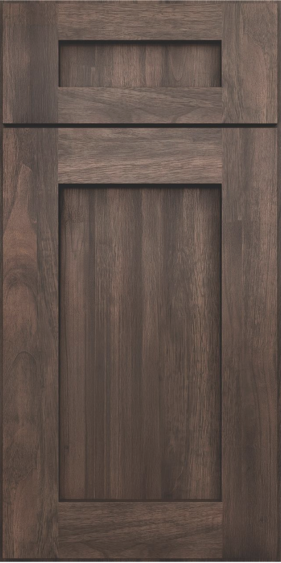 Forevermark Estate Brown Shaker cabinet door