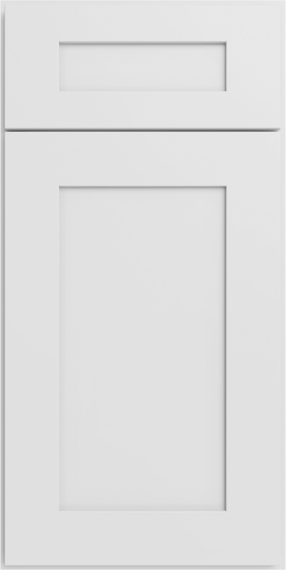 Forevermark Ice White Shaker cabinet door
