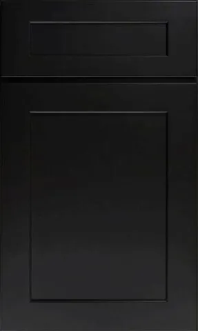 ProCraft Liberty Shaker Black cabinet door
