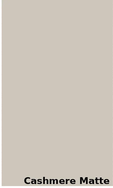 Milania Strato Series Cashmere Matte cabinet door