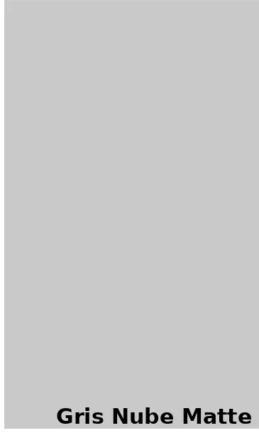 Milania Strato Series Gris Nube Matte cabinet door