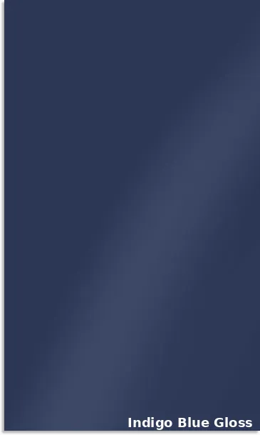 Milania Strato Series Indigo Blue Gloss cabinet door